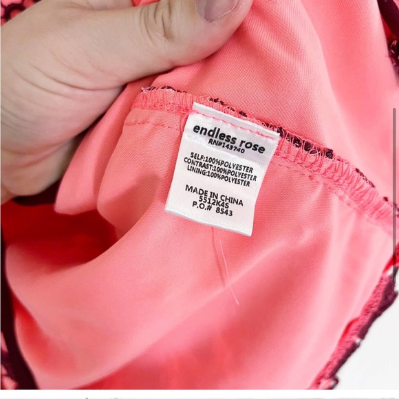 Endless Rose Hampton Lace Overlay Pencil Skirt - Picture 3 of 4